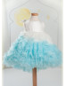 Ruffle Tulle Flower Girl Dress New Year Dress